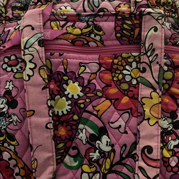 Vera Bradley Disney Pink Floral Backpack - Picture 4 of 7